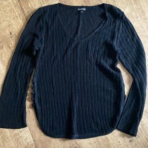 Black express sweater